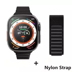 Smartwatch Amoled carregamento sem fio