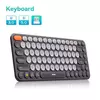 Baseus Teclado Sem Fio Bluetooth 5.0 2.4G USB Silencioso EUA Layout Teclados EN