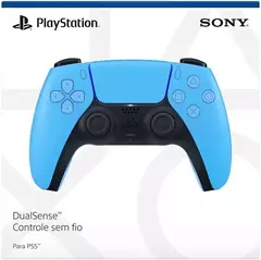 Controle sem fio DualSense Starlight Blue Sony - PS5 - Kong Games