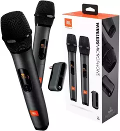 JBL, 2 Microfones Sem fio, Wireless Set - Preto - loja online
