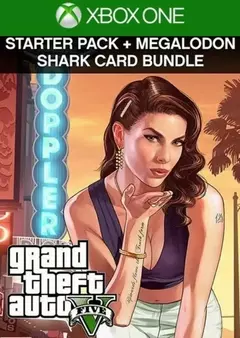 Grand Theft Auto V: Premium Online Edition & Megalodon Shark Card Bundle XBOX