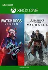 Assassin's Creed Valhalla + Watch Dogs: Legion Bundle (Xbox One)