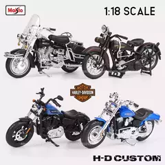 Miniatura Moto Harley-davidson 1/18 Maisto