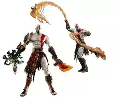Figura Neca God of War, Fantasma de Sparta Kratos em Ares Armadura com Lâminas, - Kong Games