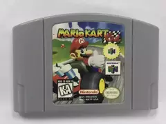 Imagem do cartucho de videogame N64, Mary Rook, Mario Kart, Super Sm Super SmaSh Bros** - **Mario Kart** - **Super Mario** - **GoldenEye 007** - **Zelda Majora
