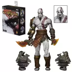 Figura Neca God of War, Fantasma de Sparta Kratos em Ares Armadura com Lâminas,
