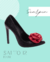 Scarpin Salto 12 Flor