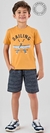 conjunto de camiseta e bermuda