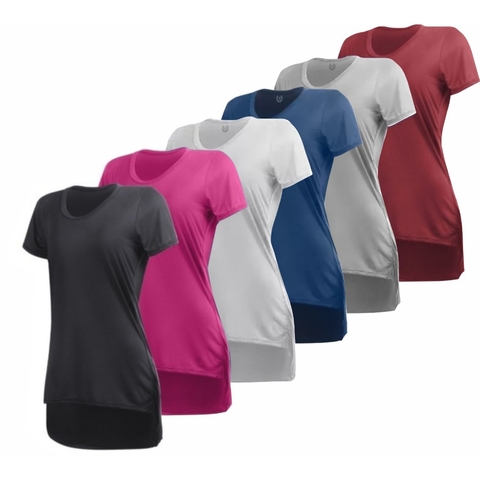Kit 6 Camisetas Femininas Tapa Bumbum