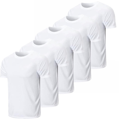 Kit 5 Camisetas Masculinas Sublimação