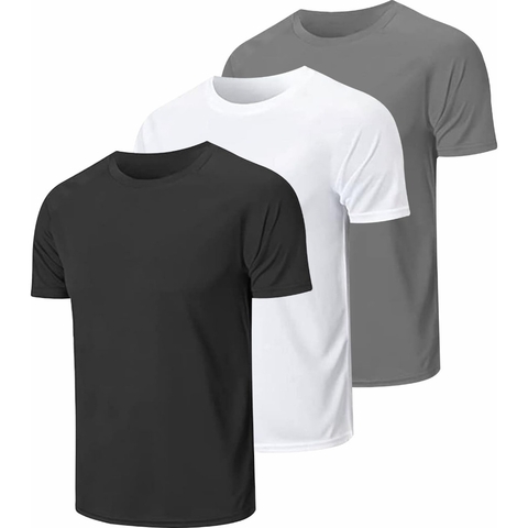Kit 3 Camisetas Masculinas Dry Fit