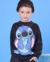 CASACO STITCH PRETO - Kodomo Boutique