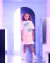 BLUSA COM BLOSSOM ROSA DO STITCH na internet