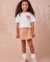 SHORTS SAIA SARJA COM PREGAS TOFFEE MARROM na internet