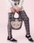 LEGGING TRICOT XADREZ PITUCHINHUS PRETO na internet
