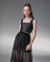 TOP FESTA PAETE E TULE PRETO - Kodomo Boutique