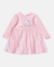 VESTIDO MANGA LONGA COM TULE ROSA na internet
