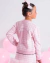 CASACO TRICOT XADREZ SILHUETTE BARBIE CRISTAL SUGAR ROSE na internet