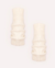 POLAINA TRICOT CANELADA OFF WHITE - Kodomo Boutique