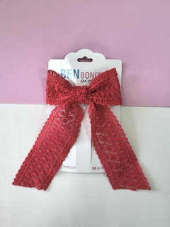 Laço Bella - Renda Vermelho - comprar online