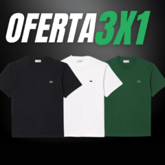 OFERTA 3x1 - Remeras Lacoste Algodón !