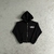 Conjunto Superior Royale Zip Set Preto