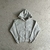 Conjunto Superior Royale Zip Set Cinza - comprar online