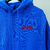 Hellstar Gel Hoodie Azul na internet