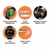 Smartwatch Grow Home GR GT 22 Gold - Malla Ocean + Malla Lisa Rosa - tienda online