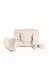 Bolsa Tressê com Forro Bag Tramada em Tom Off-White - Virginia Modas