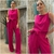 Conjunto Max Mabys 100% Viscose Pink G