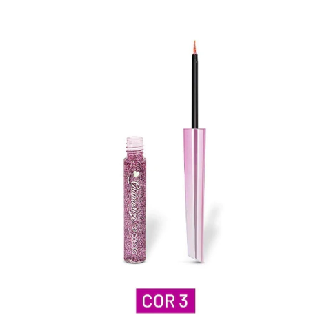 DELINEADOR GLITTER SP COLORS GLAMORIZE - loja online