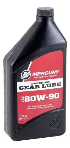 Aceite De Pata Mercury Sae 80w-90 Para Motores Menos 75hp - comprar online