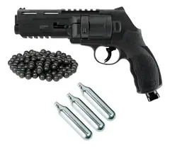 Combo Disuasivo Revolver Umarex + Kit Conversion A Carabina Negro 1270 Mm