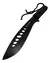 Cuchillo Kukri Táctico Comando Gurkha Machete Negro Funda