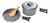 Marmita Camping Aluminio Teflonado Funda Olla Tap 2 Personas - comprar online