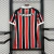 Camisa São Paulo II 26/27 - Torcedor Masculina - Vermelha, preta e branca - 4Fanáticos | O Futebol te move, o Estilo te define