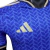Camisa azul da seleção da Itália para a Copa de 2026, modelo jogador masculino da Adidas com detalhes dourados e escudo da Itália
