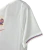 Camisa branca da França II Copa 2026 masculina da Nike vista por trás, com detalhes em azul nas laterais e gola