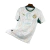 Camisa masculina branca do Senegal I Copa de 2026, com estampa tribal colorida, logo Puma verde e escudo da seleção senegalesa no peito