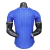 Camisa azul da seleção da Itália para a Copa de 2026, modelo jogador masculino da Adidas com detalhes dourados e escudo da Itália