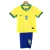 Kit Infantil Seleção Brasileira I 24/25 - Nike - Amarela na internet