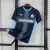Camisa Olympique Marseille II 25/26 masculina azul da Puma com detalhes em azul claro e logo do time