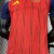 Camisa da seleção da Espanha para a Copa 2026, modelo jogador Adidas masculino, vermelha com detalhes em azul e amarelo