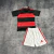 Kit Infantil Flamengo I 26/27 - Adidas - Preto e vermelho - 4Fanáticos | O Futebol te move, o Estilo te define