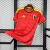 Camisa vermelha da seleção da Bélgica para a Copa 2026, modelo masculino da Adidas com detalhes em amarelo e escudo da federação belga no peito