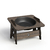 Comedouro Bebedouro Gato e Cachorro Elevado Pet Mdf - loja online