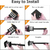 Kit 1-6 Luminaria Solar Espeto de Jardim Led Decoração Cazinha Recarregavel no Sol - loja online