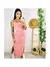 A-Lows A&amp;L Vestido Feminino Longo de Alcinha Malha Canelada