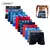 Kit Cuecas Boxers de Microfibra Masculina Cueca Boxer - loja online